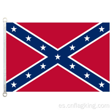 90 * 150cm Bandera Confederate_Rebel 100% poliéster